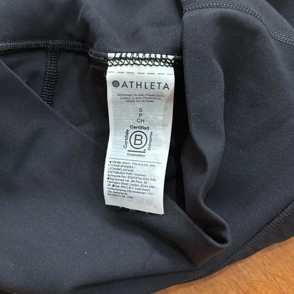 Athleta Black Transcend Skort Pencil Skirt Size SP‎